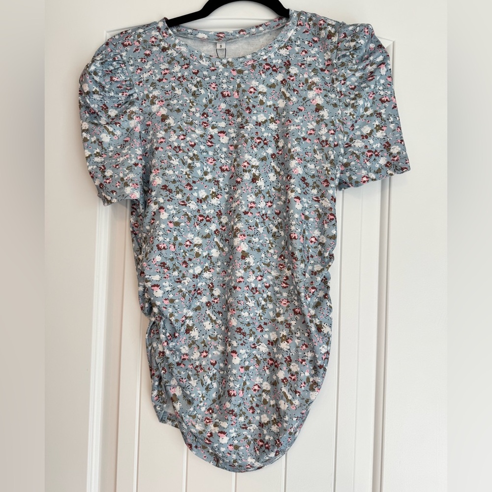 Floral Print Women's Top